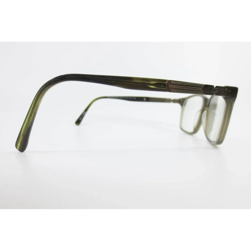 G Sport by Gargoyles Parameters Olive Green Rectangular Eyeglasses 56-17-140 OLV